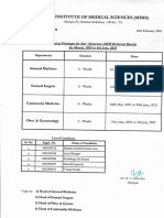 Clinical Posting Time-Table-2k18-Referred