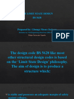 The Limit State Design BS 5628: Bachelors in Civil Engineering Final Year (2021/2022)