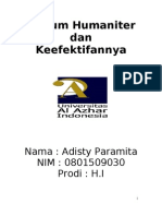 Hukum Humaniter Dan Keefektifannya