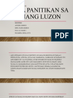 Fil 2 Report - Gitnang Luzon