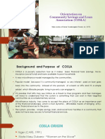 COSLA Orientation - MBAs