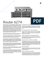 Ericsson Router 6274 Datasheet
