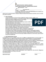 Acta compromisos estudiantes UE Abdón Calderón