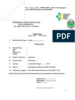 Contoh ST Dan Laporan Perjalanan POPM K