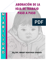 PDF Elaboracion de La Hoja de Trabajo Paso A Paso DD