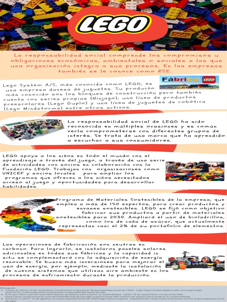 LEGO | PDF | Responsabilidad social corporativa | Sustentabilidad