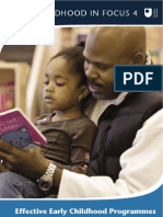 Effective Early Childhood Programmes: Editors Iram Siraj-Blatchford, Martin Woodhead