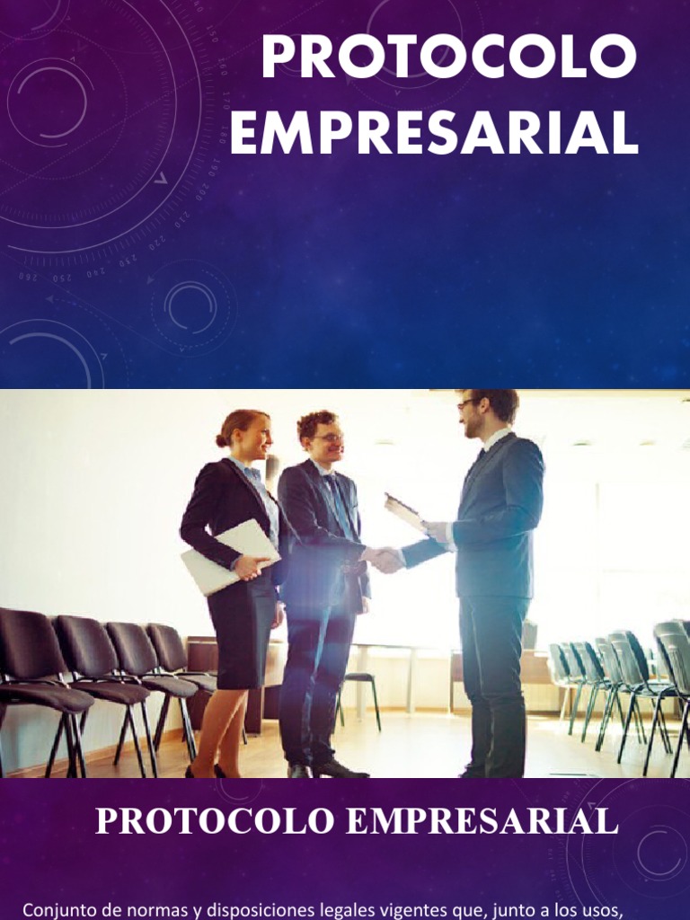Ejemplos De Protocolo Empresarial – EHUA