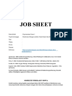 Job Sheet Oksigen