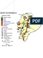 Mapa Economico Del Ecuador