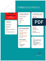 Curriculum Vitae (CV) : Abdullah Sya'roni