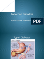 Endocrine Disorders: Aprilia Indra K, M.Biotech