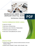 Materi 2 - Bisnis Plan Membangun UMKM Dengan Digital Marketing