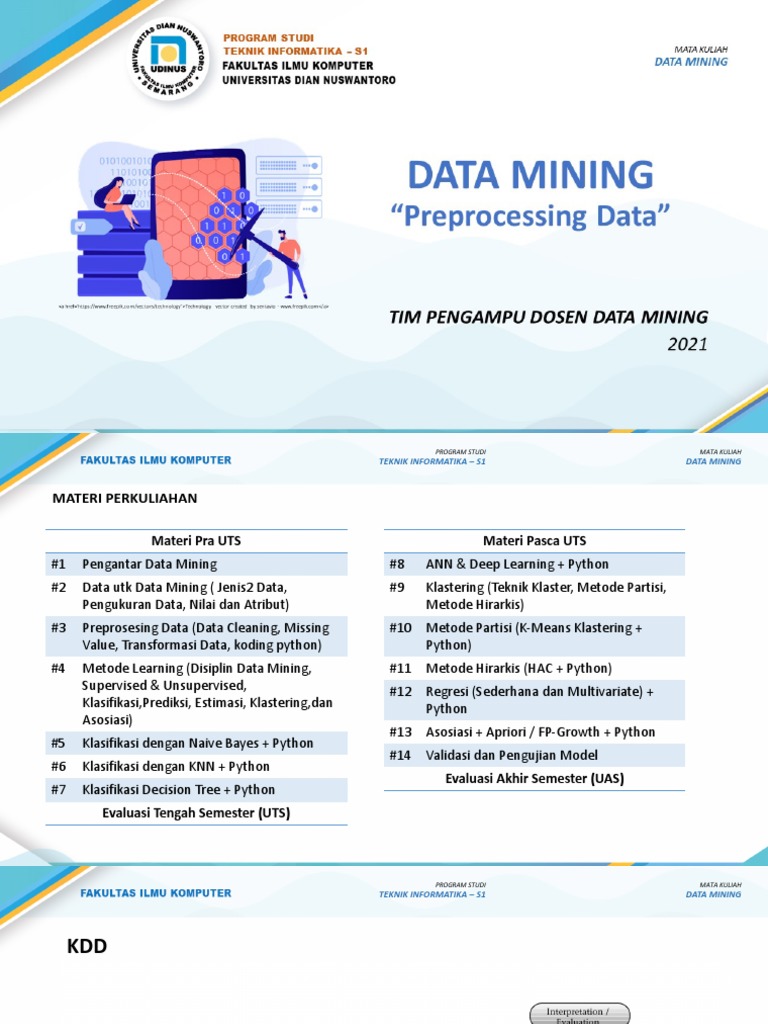 Proses Preprocessing Data di Python | PDF