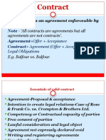 Contract: Contract - Note - Agreement Offer + Acceptance Contract Agreement (Offer + Acceptance) +