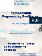 Sesyon 7 - Pamimili NG Angkop Na Teksto