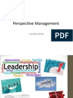 Perspective Management: Leadership