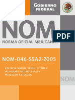 NOM 46 Violencia Familiar Sexual y Contr