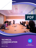 TC Unit 2 - Forms of Technical Communication by Kulbhushan (Krazy Kaksha & KK World)