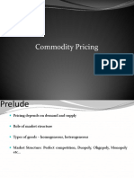 Commodity Pricing