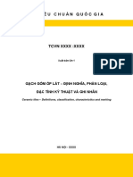 TCVN 13113-2020 Gạch gốm ốp lát - Định nghĩa, phân loại, đặc tính kỹ thuật và ghi nhãn. (A-54-L1) VIBM