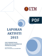 Laporan Aktiviti Unit Oshe 2015