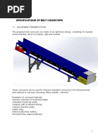 Conveyor Specs