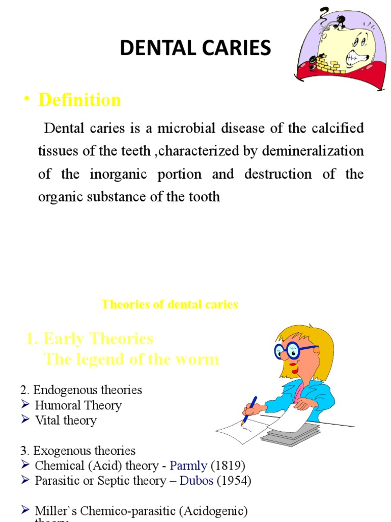 Dental Caries Definition PDF Dentin Tooth