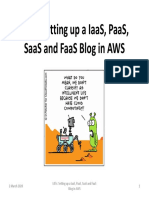 L07S: Setting Up A Iaas, Paas, Saas and Faas Blog in Aws