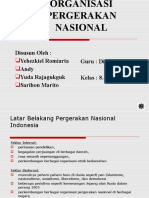 Organisasi Pergerakan Nasional Indonesia 
