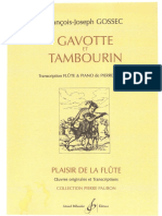 Gossec Gavotte Et Tambourin
