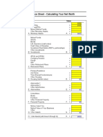 Worksheet 02a Balance Sheet