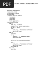 Find Prime Number Using Cobol