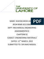 Engineering Materials