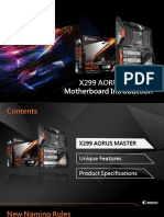 X299 AORUS MASTER Media Kit
