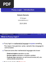 Fuzzy Logic: Introduction: Debasis Samanta