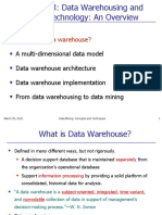 Data Warehousing and OLAP Overview