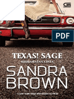 Sandra Brown - Texas! Sage (Keselamatan Cinta)