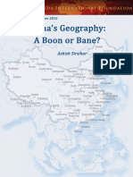 China S Geography A Boon or Bane