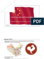 China: Geography and Demographics: Jeff Harbach, Killian Lapeyre, Patrick O'Berry, & Adam Staley