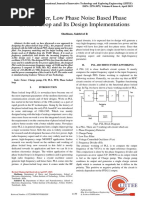 Low Power, Low Phase Noise Based Phase Locked Loop and Its Design Implementations