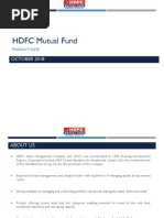 Presentation HDFC Mutual Fund - Product Suite - Oct 18