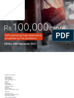 Rs 100000 Crore Crisil CSR Yearbook 2021