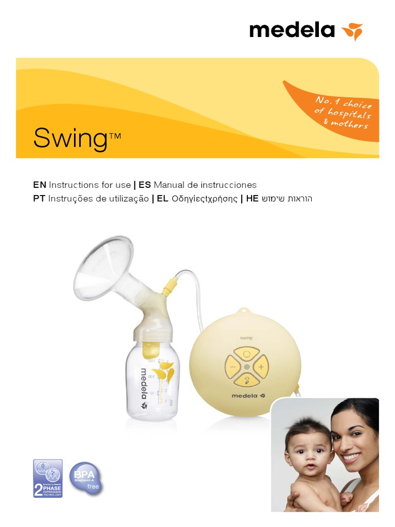 Medela Swing Instrucciones Español PDF
