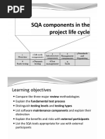 Chapter 2 - SQA Components in The Project Life Cycle