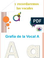 Vocal A y E