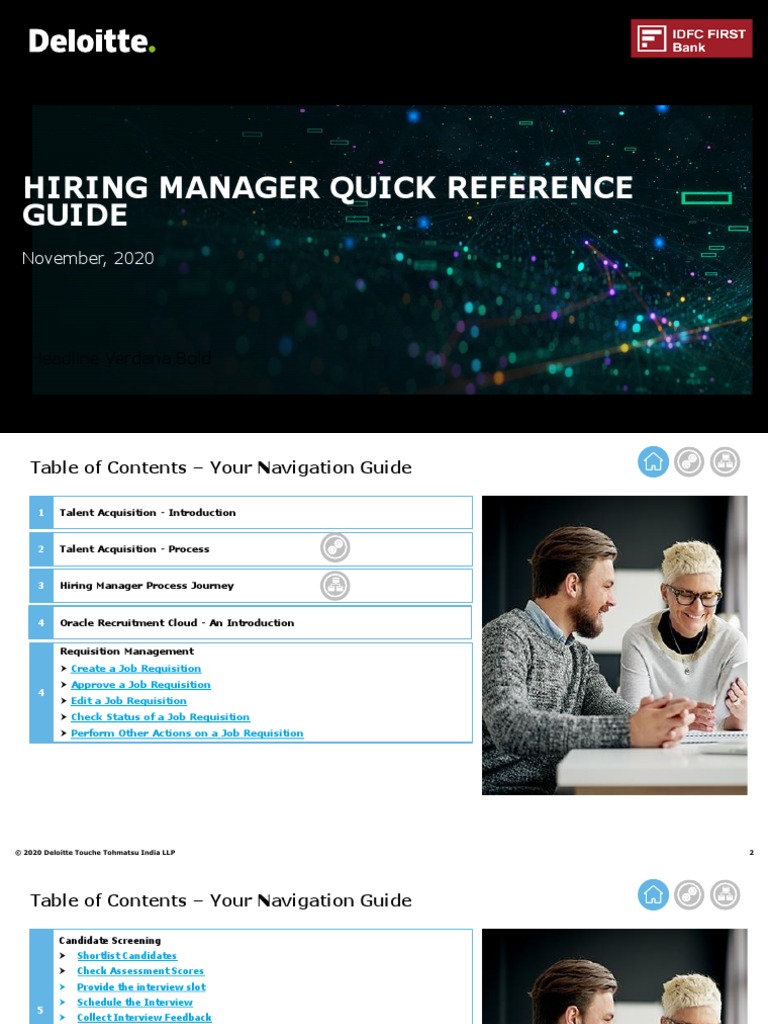 Hiring Manager Approver Interviewer Guide To Recruitment | PDF ...