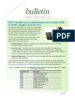 Bulletin: IHCP Clarifies Prior Authorization For Certain DME or HME Supplies and Services