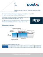 Duktus BLS DN800 Installation Manual