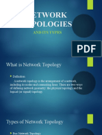 Network Topologies: and Its Types